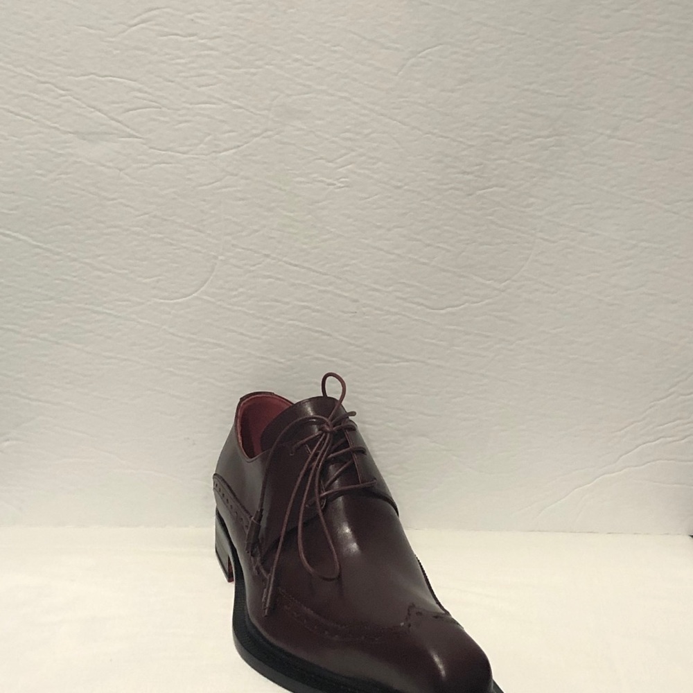 Emilio Franco shoes Italian leather burgundy
